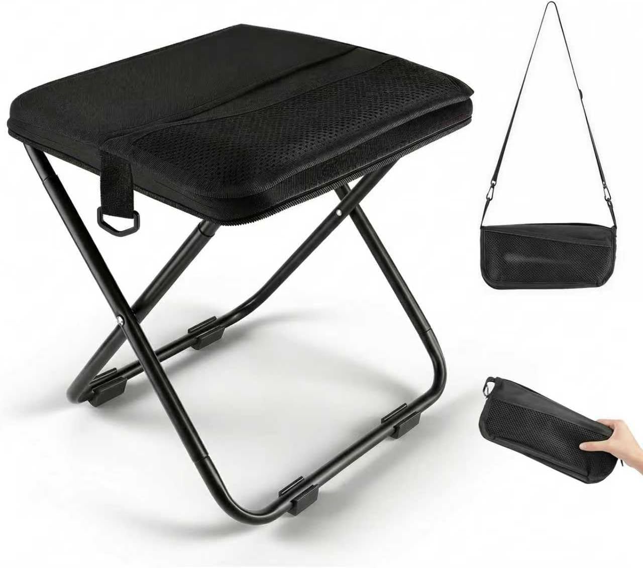 Fishing Kit Compact - Składane krzesło kempingowe GMOX: Przenośne krzesło
